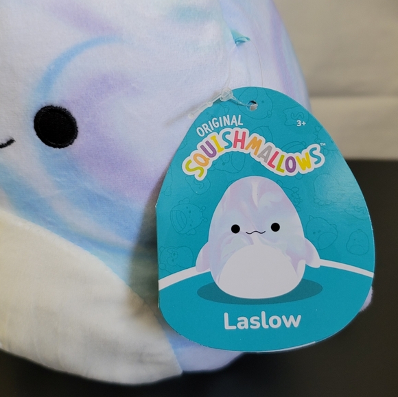 NWT Laslow the Beluga Whale Squishmallow Sealife Squad 7.5" - Picture 5 of 6